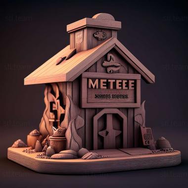 3D модель Гра Meeple Station (STL)